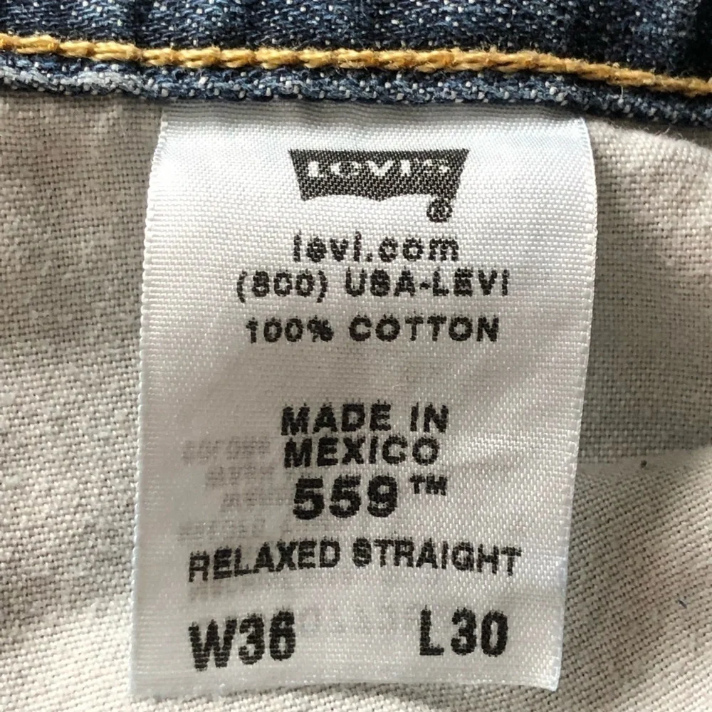 Levi’s 559 Relaxed Straight 36 Dad Jeans
